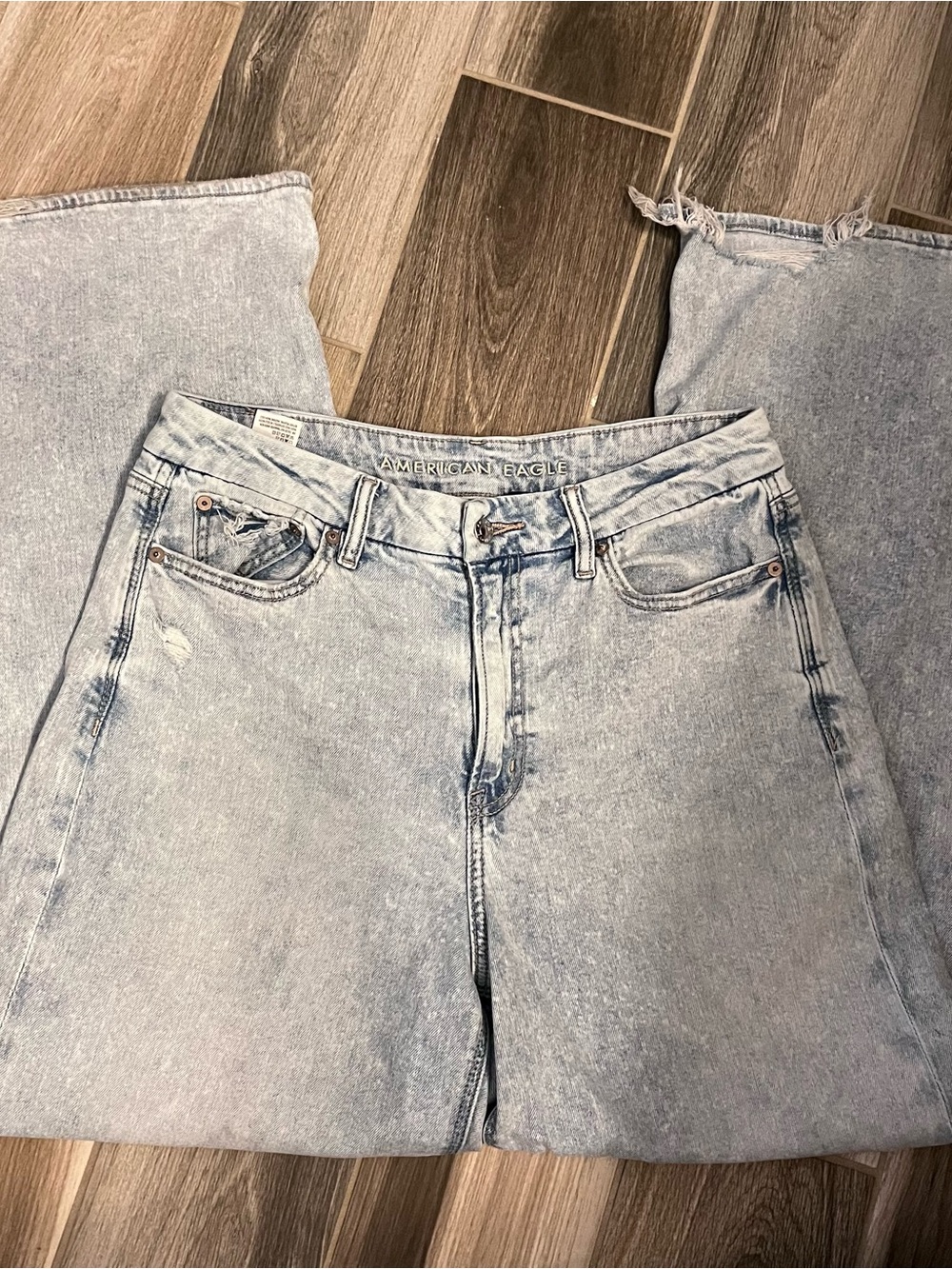 American Eagle Outfitters Light Blue Flare Jeans